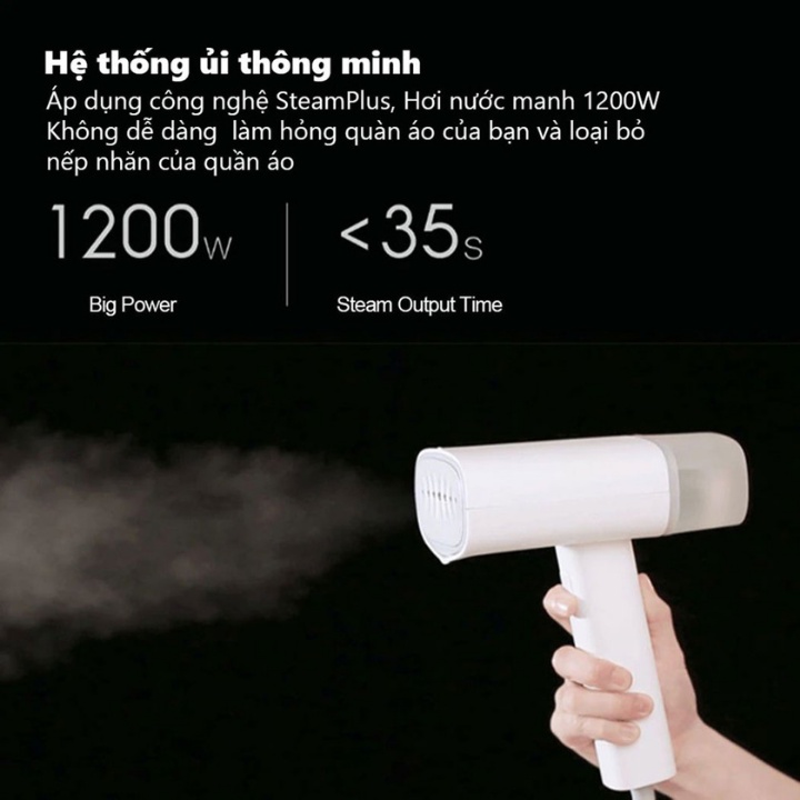 Bàn là, máy ủi hơi nước cầm tay Xiaomi Mijia 306LW - Xiaomi Zanjia GT-301W